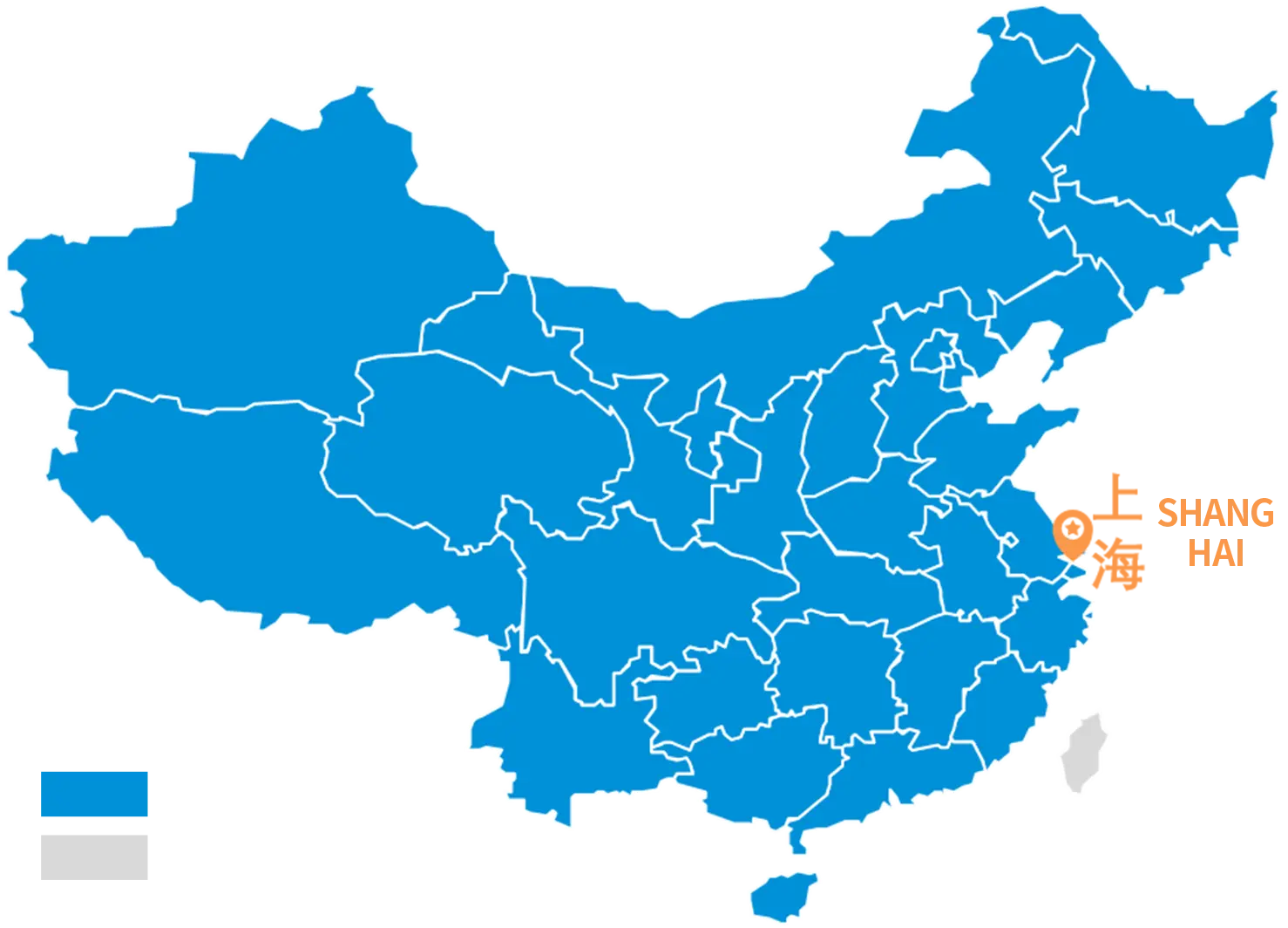 Distribution coverage map